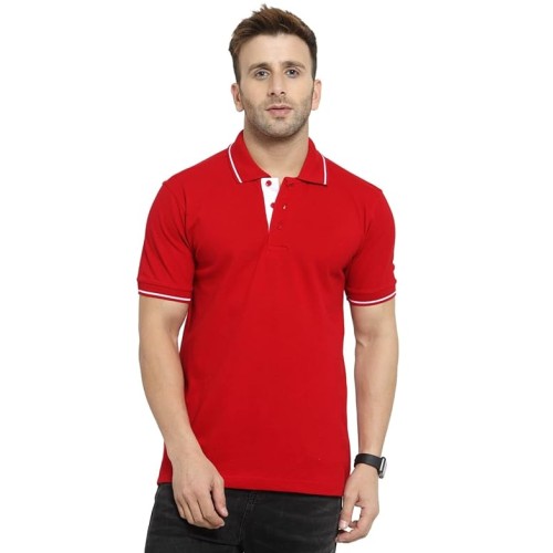 Scott Polo Neck Plain T-Shirts