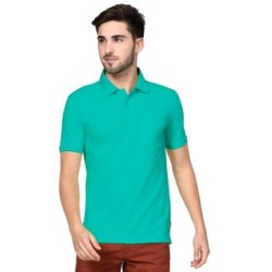 Mint Polo Neck Plain T-Shirts